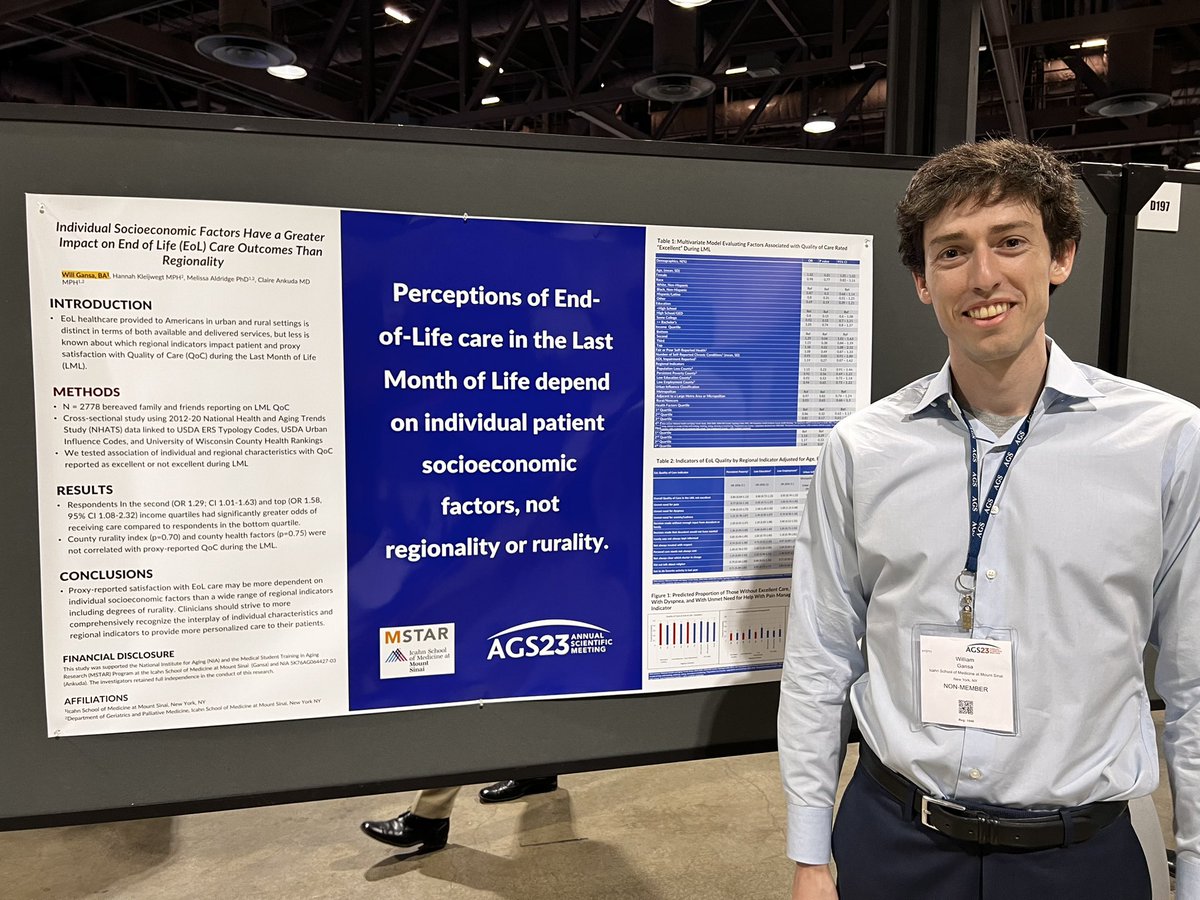 Medical Student Training in Aging Research @ ISMMS tweet media