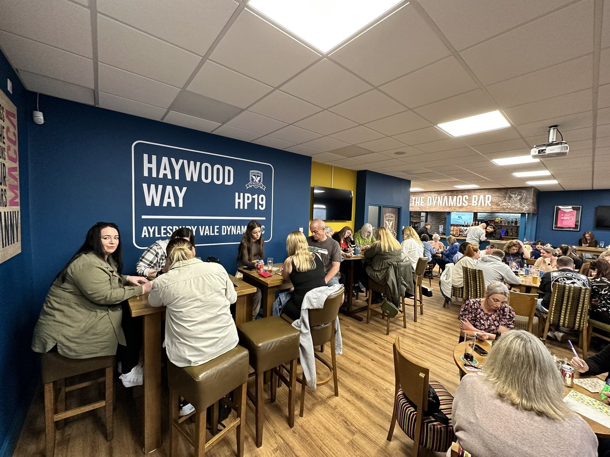 ValeDynamos's tweet photo. We are back! Reopening with
Dynamos Bingo after 5 months closed due to severe damage to the clubhouse. Longer than expected, but tonight we finally opened the clubhouse doors again… And it felt great!!! https://t.co/E4JvCpehGu