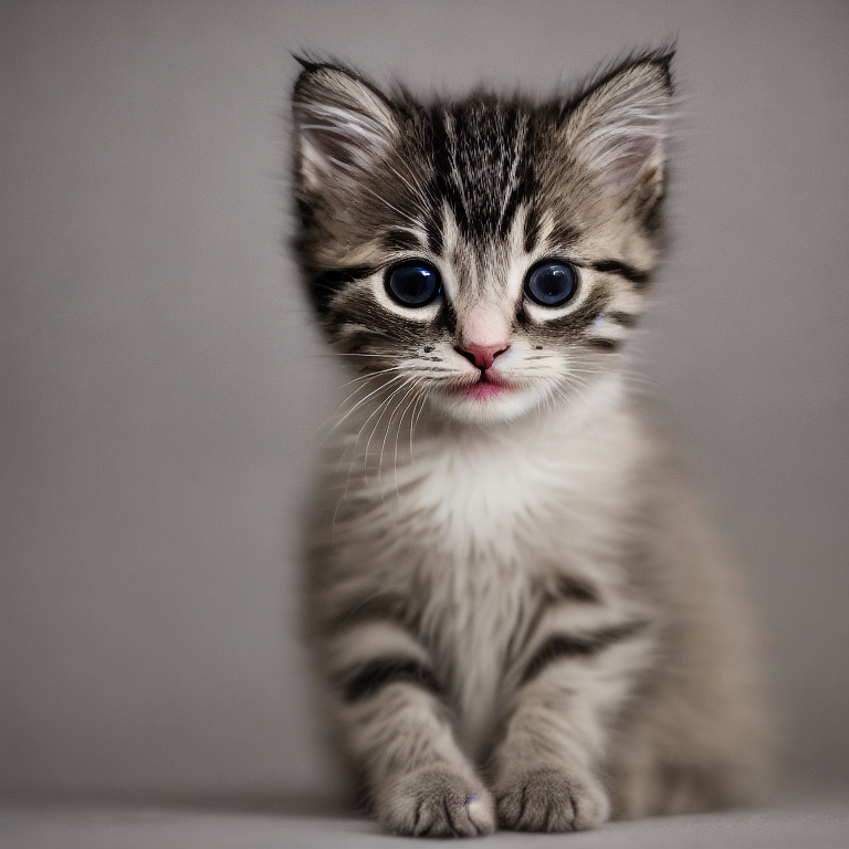 yannmasoch's tweet photo. I am still coding a lot and my default prompt is: a photo of a cute kitten
My output folder has now hundreds of cute kitten AI images.
Let me share some photos with you and I'll post more later on.
#AI #AIart #StableDiffusion #aiartcommunity #aiphotography #AIcat #AIkitten #Cat #Kitten