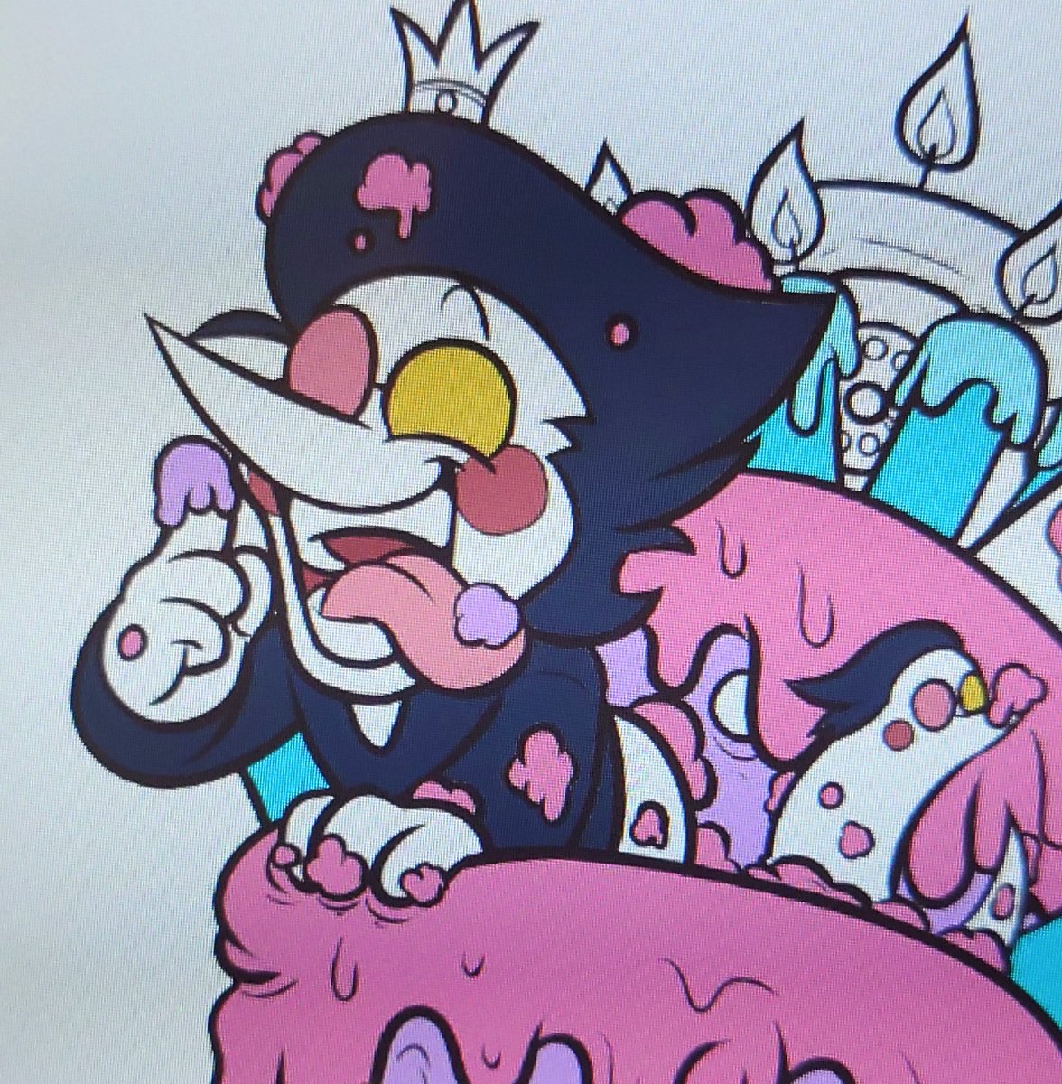 「wip」|わなぼうぐのイラスト