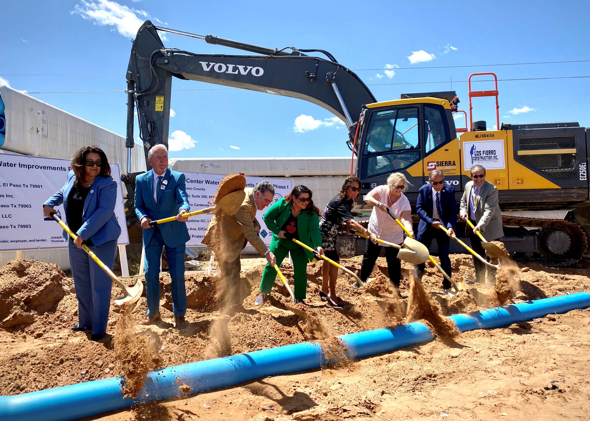 El Paso Water on Twitter "EPWater participated in the groundbreaking ceremony for the Hillcrest