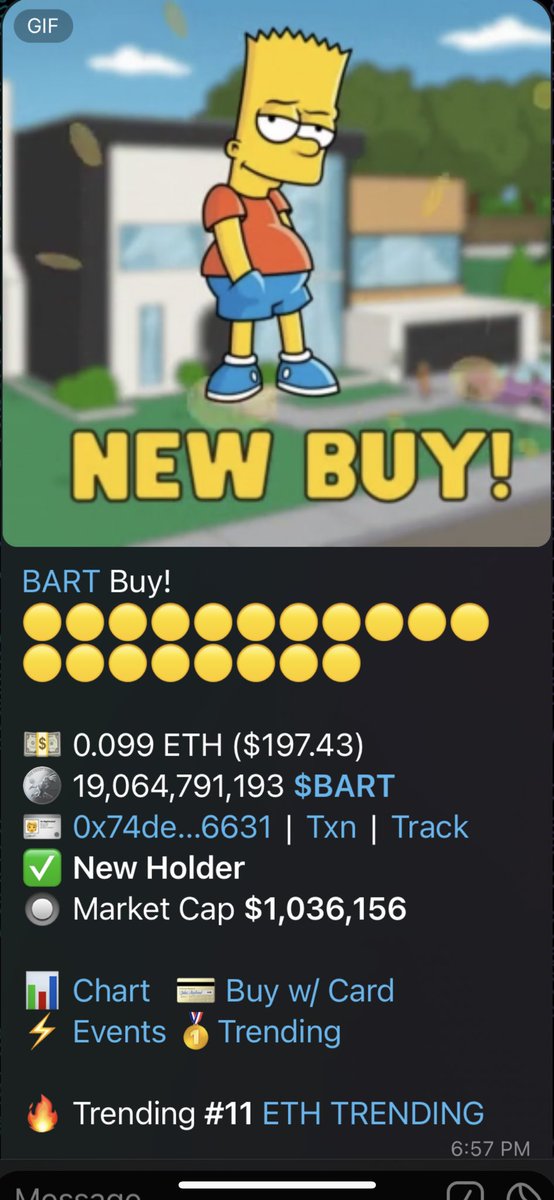 Um….. what is goin on…? 

$Bart #ETH #MemeSzn #Meme