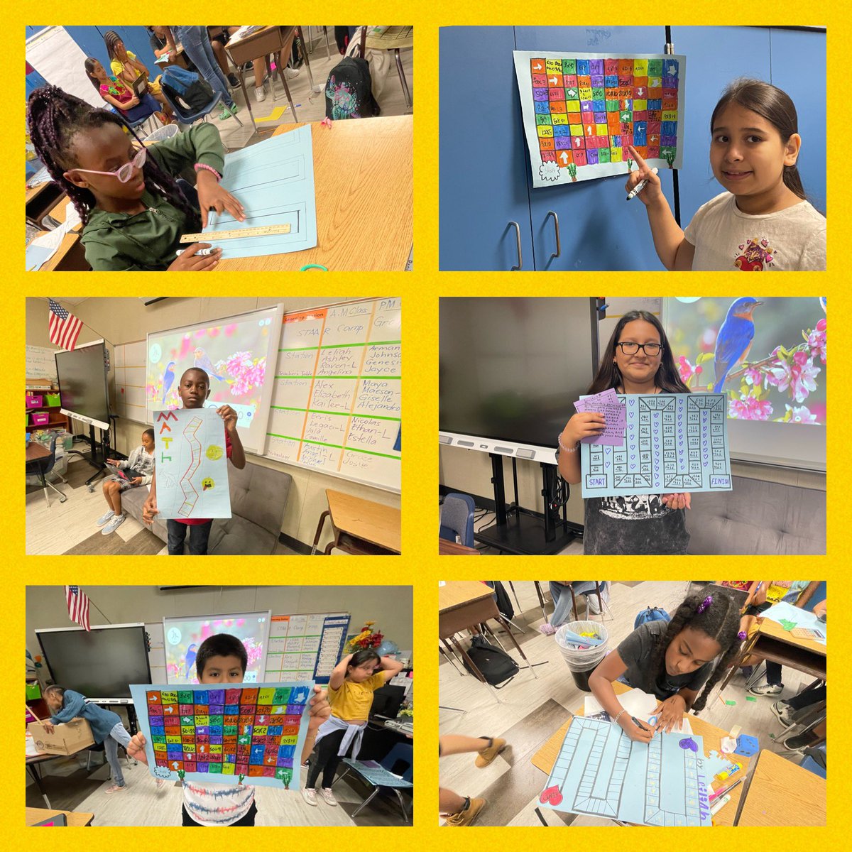 Ms. Borito’s future mathematicians designing Math Game Boards! What a fun way to end the week!
#4thGrade