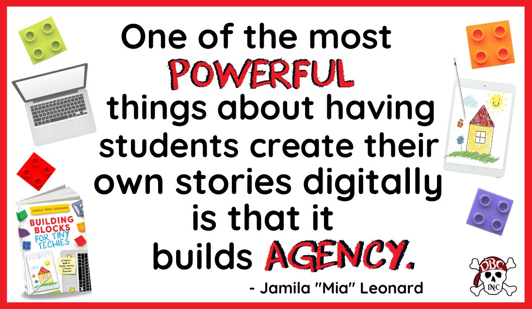 dbc_inc's tweet photo. Let's build agency in our #TinyTechies.
Learn more from @MrsLeonardK right HERE:
📖 https://t.co/GLp7TxB5Ss
#tlap #dbcincbooks @burgessdave @TaraMartinEDU https://t.co/KYNQG5RDZt