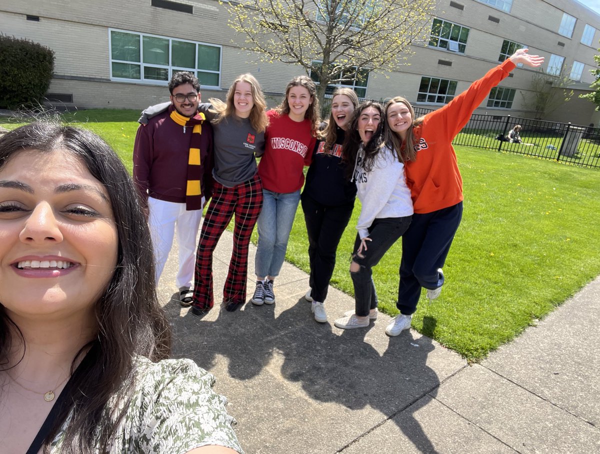 Decision Day at Niles West! We are so proud of our senior tutors and can’t wait to see all they will do as they head off to college. ❤️