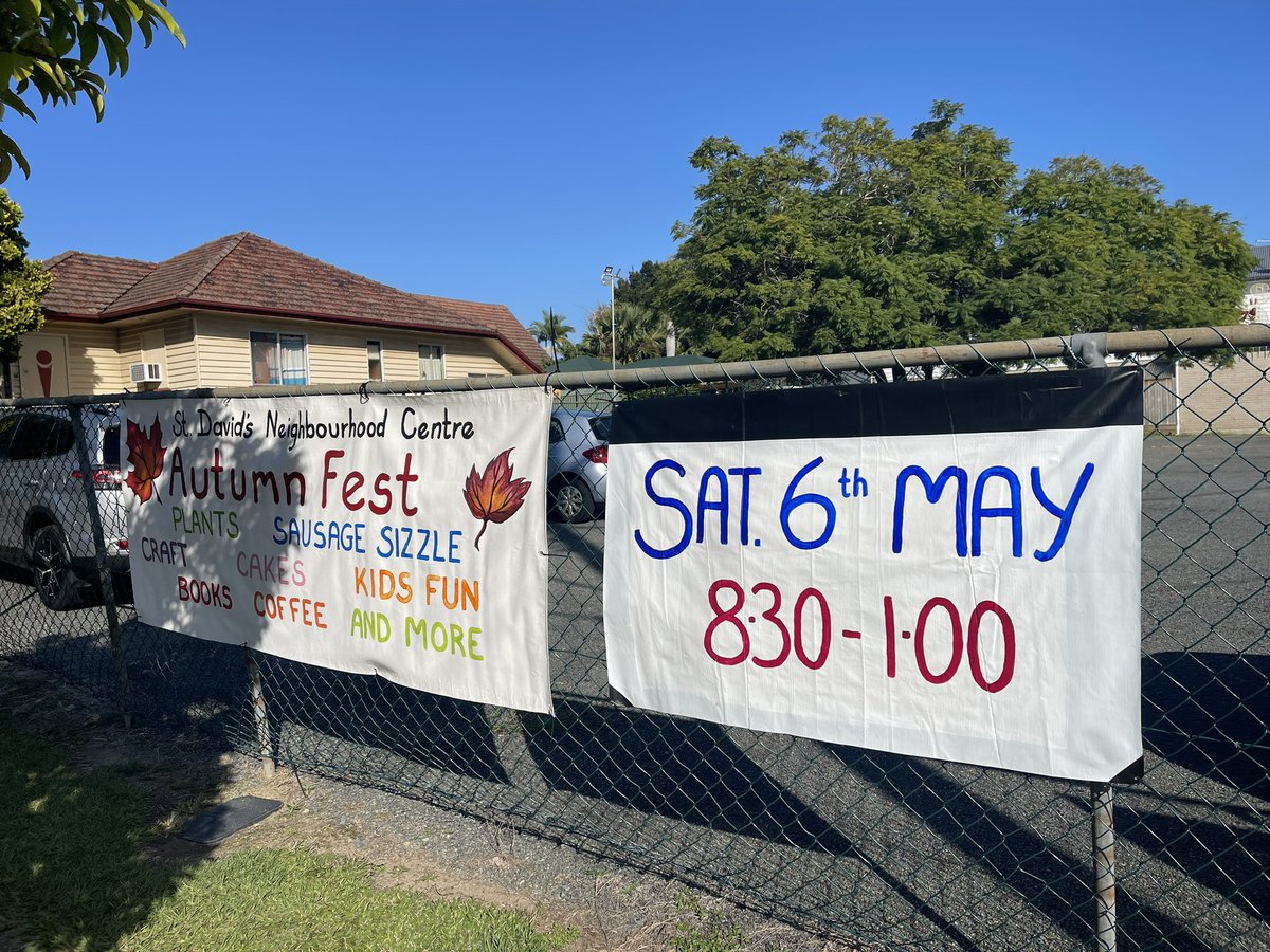 GrahamPerrettMP's tweet photo. Coopers Plains is ready to supply you with some morning coffee. Come along to the St David’s Uniting Church fete. Funds raised go towards a fantastic community organisation that helps the elderly and some of our most disadvantaged people. And there are 🐍 and kids stuff. #Moreton https://t.co/PjOSzO9VRJ