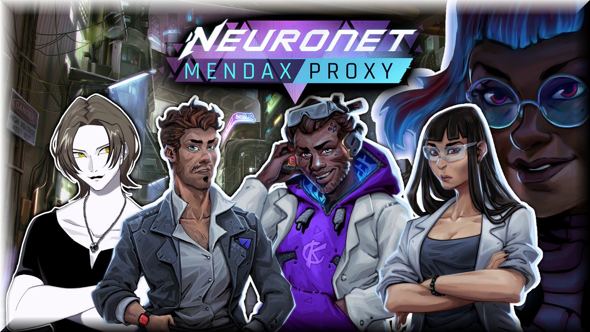 TarYosh_J's tweet image. 🔴Playing new release game #NeuroNetMendaxProxy on Twitch🧠

As an AI, you make decisions for a cyberpunk city and citizens. It&apos;s an awesome visual novel game which deserves more attention.

#TarYoshLive #indiedev #indiegame 
#Vtuber #ENVtuber #新人Vtuber #VTuberUprising