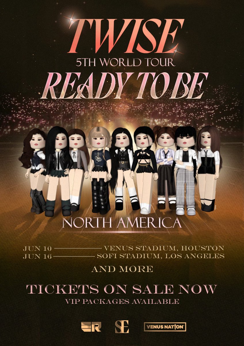 twiserblx's tweet photo. #TWISE is BACK! 

TWISE 5th World Tour 'Ready To Be' is now on sale! Both dates available for General Admission and VIP now! 
See you guys this Summer!
#TWISE #VenusNation @VenusEntUV 

Tickets Only at https://t.co/vu6PXKLO6D! https://t.co/x9RhVtpucX
