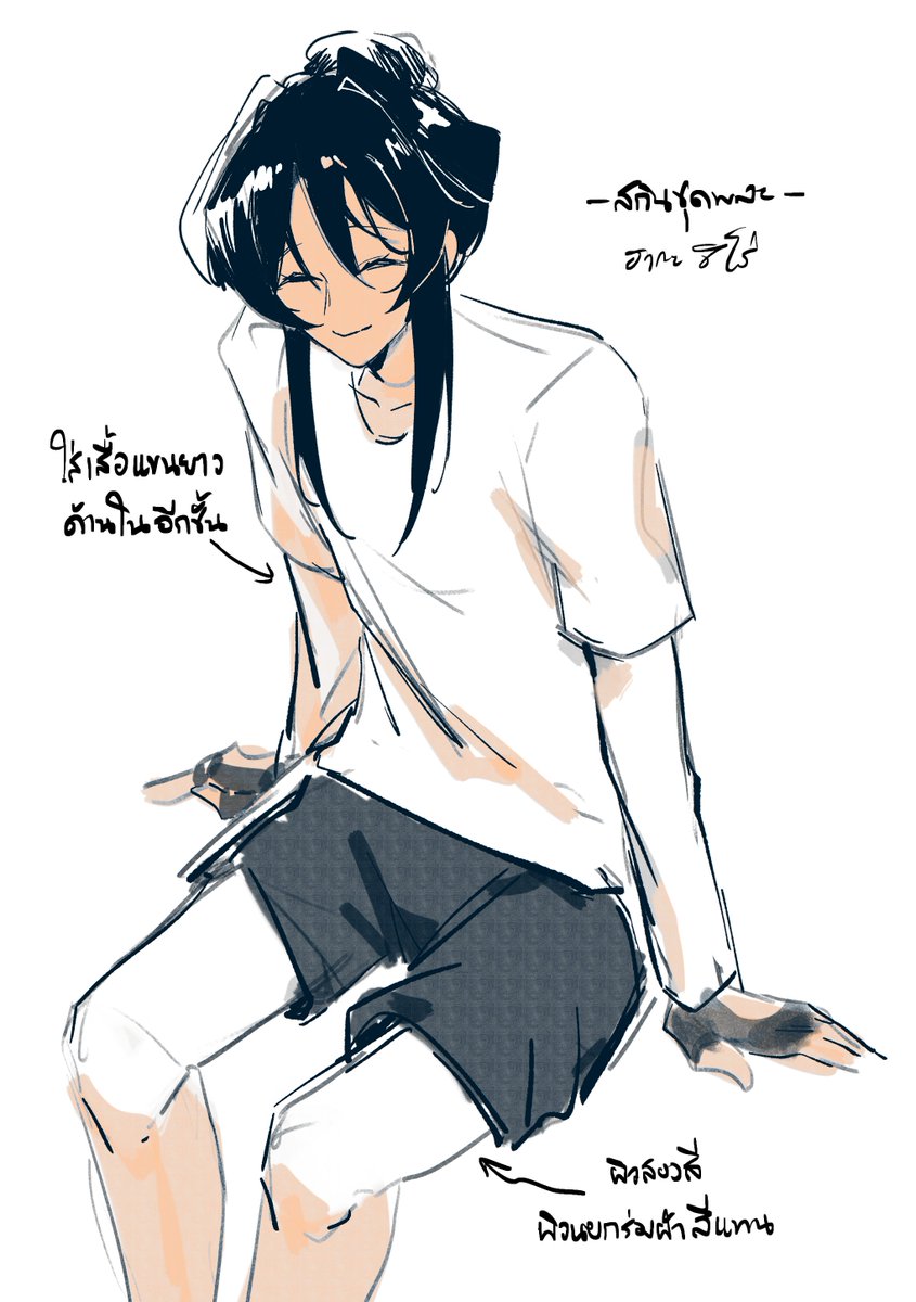 ELN_hgShiro's tweet photo. (มาแปะชุดพละแบบเลทๆค่ะ)
(มัดผมใหม่ด้วยล่ะ) https://t.co/dx9t4Py5lu