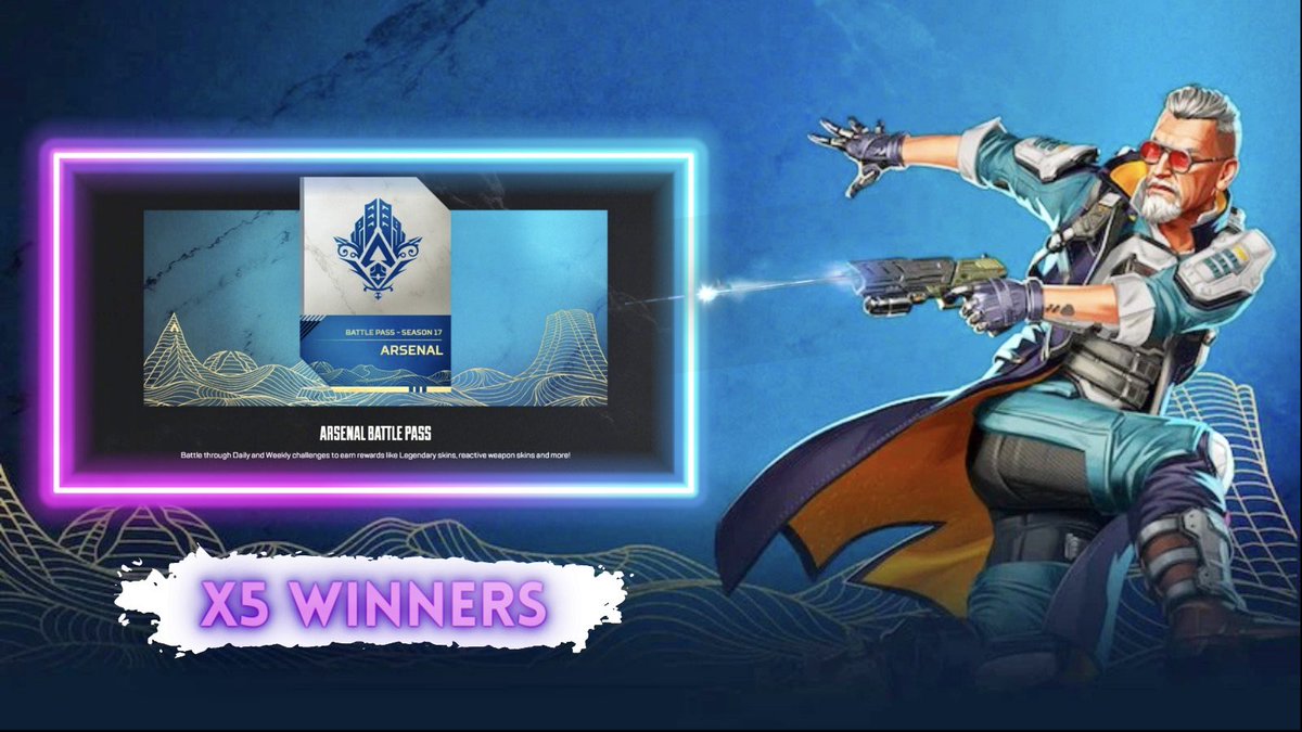 TheGrimsy's tweet photo. I suppose I should gift some peeps a S17 Battle Pass because THIS is the season right? Right………?

Retweet 🙂

5 winners 5/9 ily
#ApexLegends https://t.co/A4hJnFDSO8