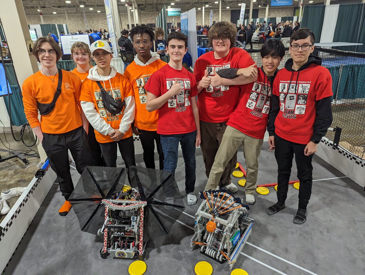 SJHS_RAMS's tweet image. Proud to be bringing home GOLD and SILVER from @skillsontario robotics competition in Toronto this week! 🥇🥈#OCO2023 #SOC2023 #ramproud #bluenGOLDnSILVER @LDCSB