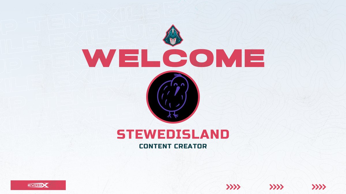 Thought we were finished?

We are pleased to announce the welcoming of our newest content creator <a href="/StewedIsland/">StewedIsland</a>!!

We are very excited to keep expanding our family!
#ExileUp⚔️