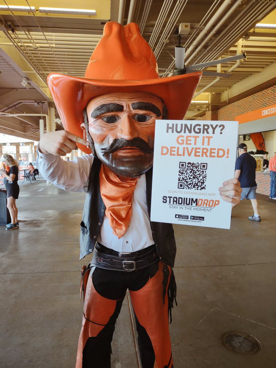 Stadium_Drop's tweet photo. Attention @osubaseball fans! Order your favorite snacks and drinks without leaving your seat! 🍟🍔🥤 Download the @stadiumdrop app NOW and experience the ultimate in-seat delivery experience. 🚀🏟️
#ncaabaseball
#okstate
#stayinthemoment
#osupistolpete
#stadiumdrop
#wedeliver https://t.co/NW2qXtWNuV