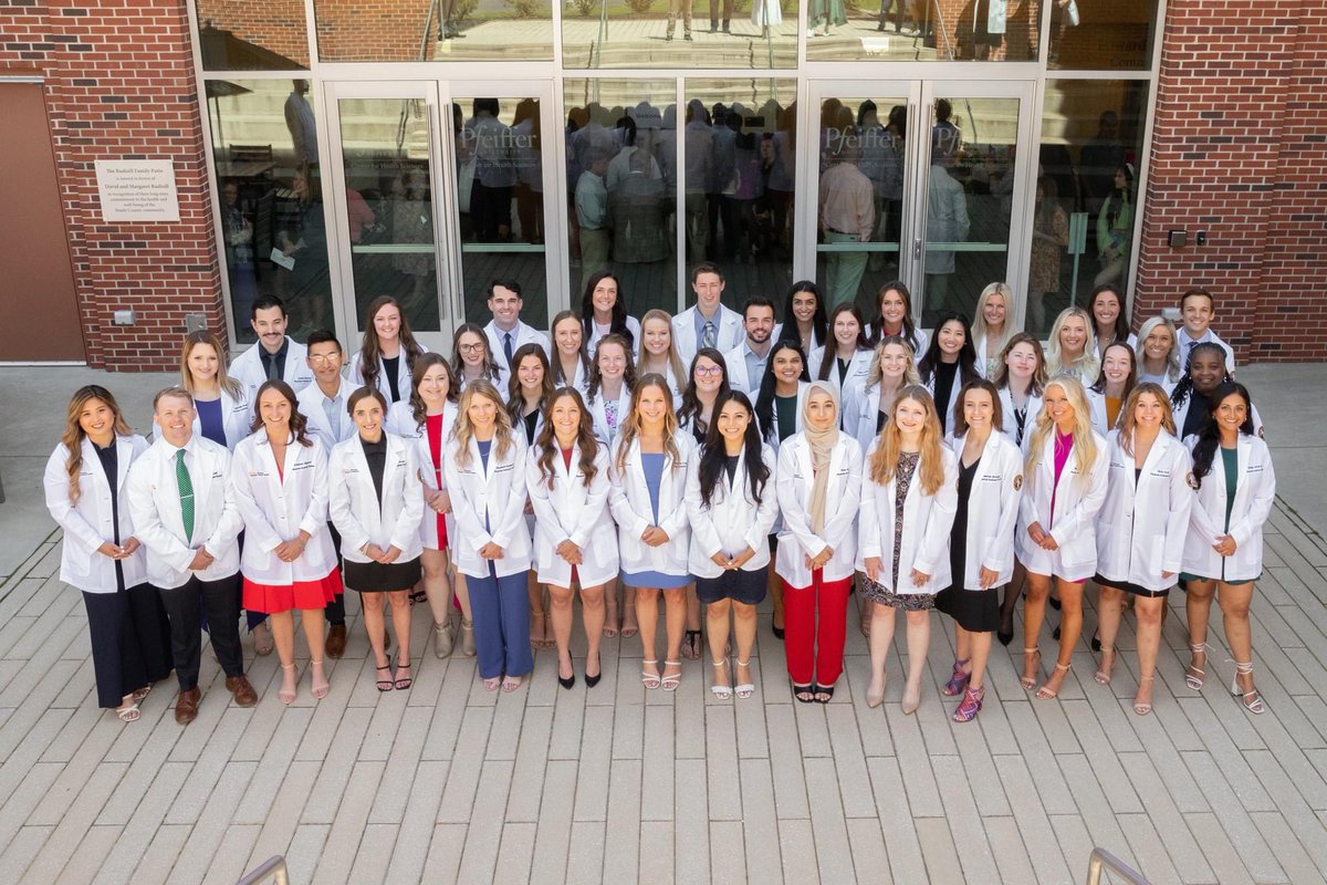 drboe's tweet photo. It was an absolute pleasure to celebrate the academic achievements with the PA Class of 2024 this morning at the Short White Coat Ceremony, an occasion to mark the transition in their medical education from classroom instruction to student practitioner. https://t.co/7ceiUCfeDY