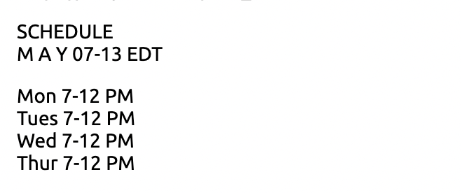 mia_wu16's tweet photo. CB schedule ! :) kiss https://t.co/Ja6pJLa8Ko