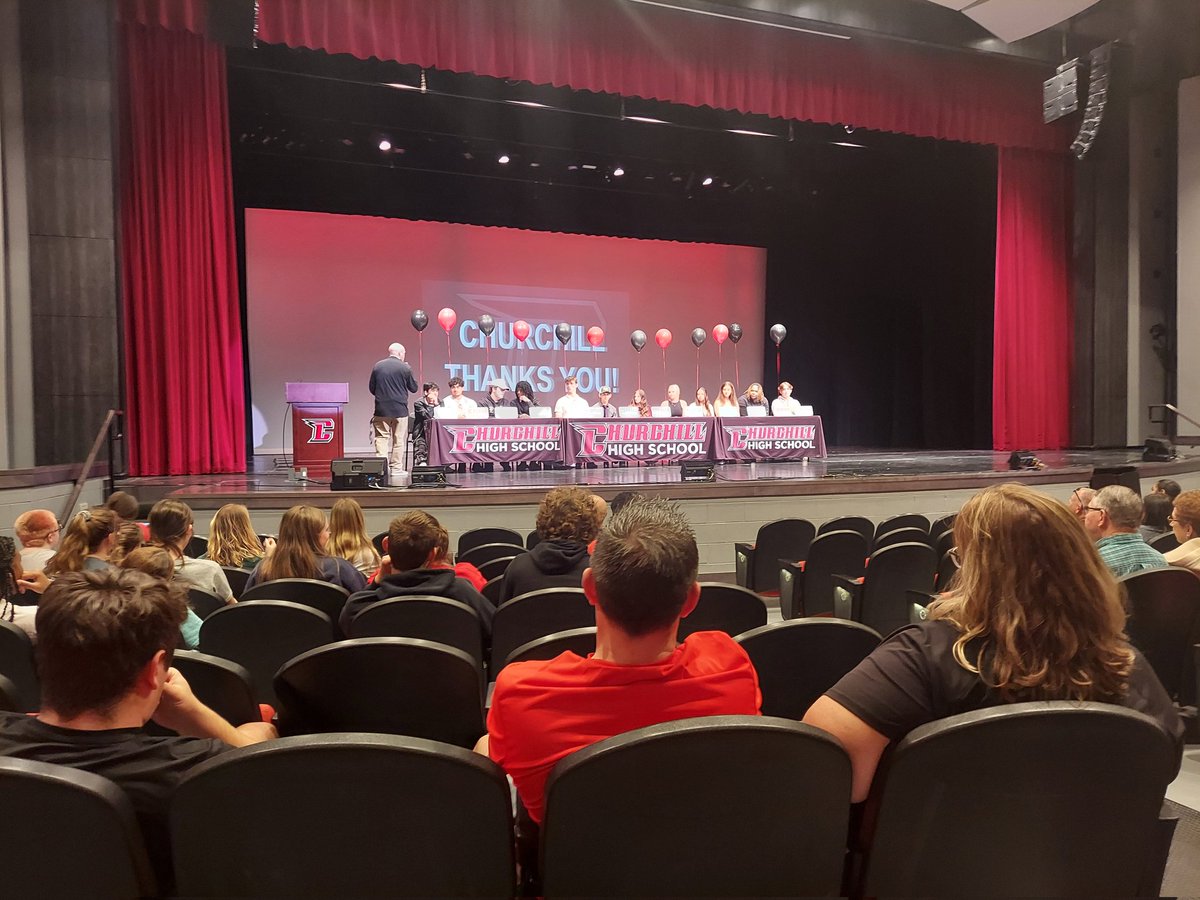 Signing day at churchill today looking forward to the next chapter as a crusader. Thanks to my coaches, family and teams for supporting me over the years. <a href="/pezzplayers/">ron pezzoni</a> <a href="/tothteam/">Steve Toth</a> <a href="/folsombrandonj/">Brandon Folsom</a> <a href="/Churchillgames/">Churchill Athletics</a> <a href="/Churchillsoftb1/">@Churchillsoftball</a>