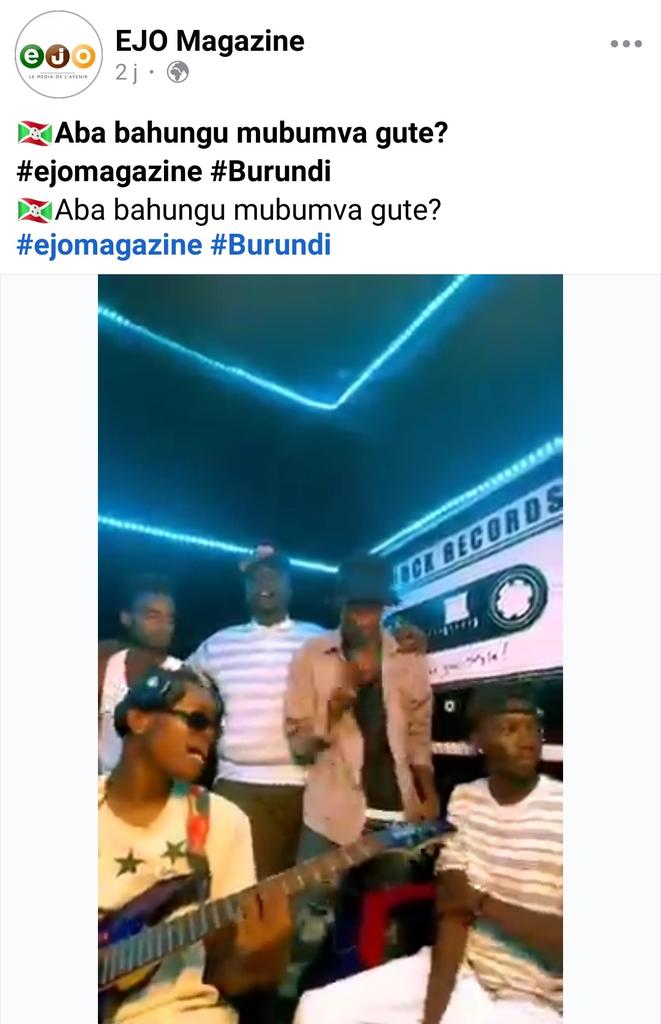 GFloksMusic's tweet photo. we appreciate very much the support from @ejomagazine but turaneguye nuko batatumenyeye abo bahungu ngo tubakurikirane🤌🤌 courage to them and keep watching the video🙌💯🔥 https://t.co/mAIcqDtXgD