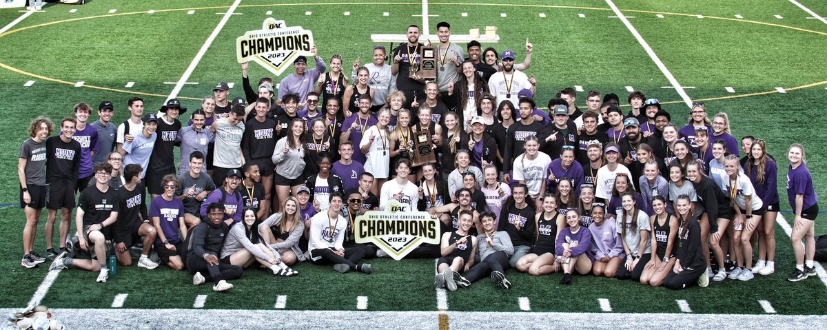 Both Men and Women take the <a href="/OHAthleticConf/">Ohio Athletic Conference</a> TITLE!! <a href="/UMUTFXC/">Mount Union T&F</a> <a href="/purpleraiders/">Mount Union Purple Raiders</a>