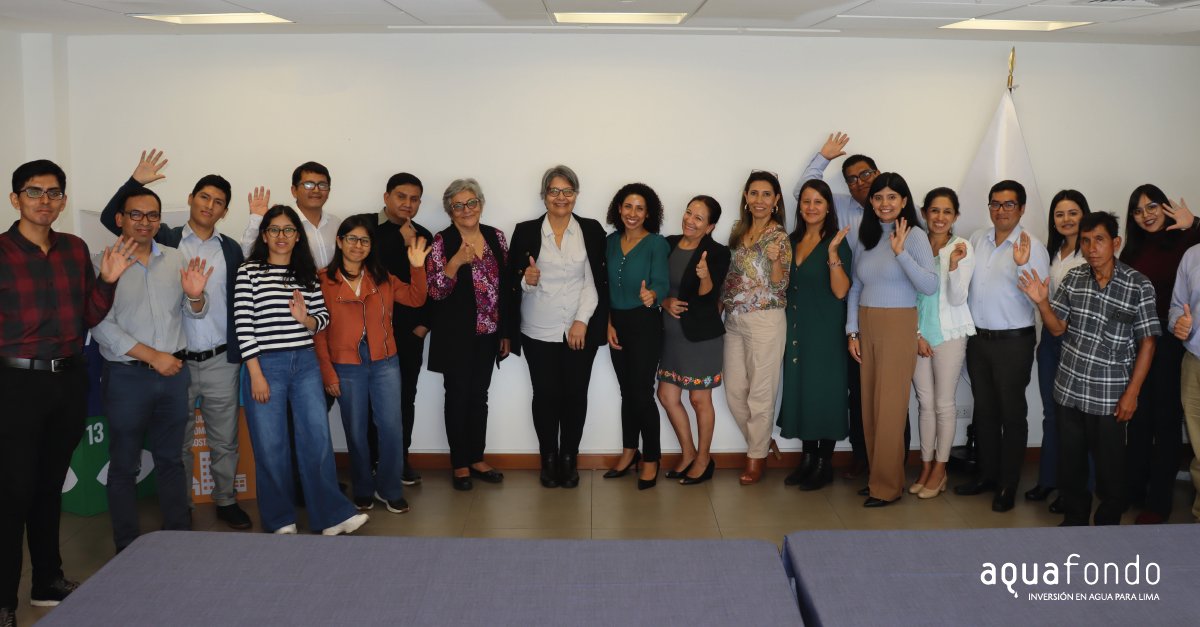 aquafondolima's tweet photo. 💪🏼 ¡Nuestro equipo fortaleció sus capacidades entorno al tema "Enfoque de Género Aplicado a los Programas y Proyectos de Seguridad Hídrica"!

#ODS4 #ODS6 #SeguridadHídrica https://t.co/SHA1nHEej8