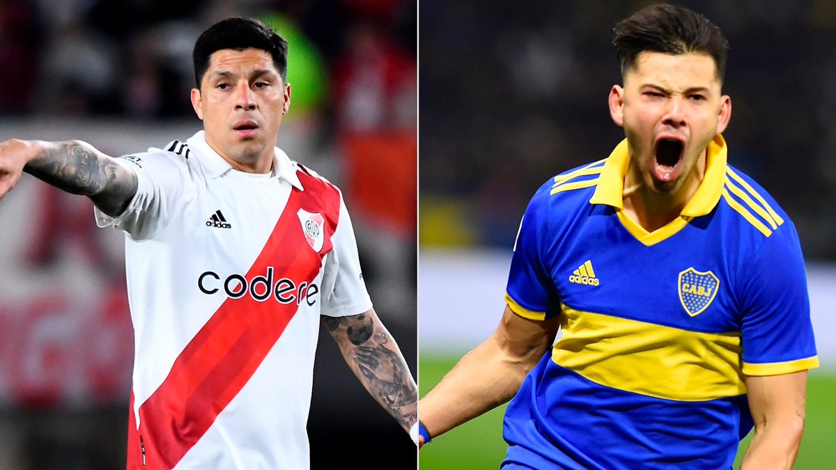 Amigos🧿 Les traigo una propuesta SúperClasica  para ustedes ⤵️
Requisitos:
•Seguirme ✓
•Dar Like y RT a esta publicación ✓
•etiquetar a tu equipo
<a href="/RiverPlate/">River Plate</a> - <a href="/BocaJrsOficial/">Boca Juniors</a> ✓
•Etiquetar a un amigo✓
LOS HINCHAS DEL EQUIPÓ QUE GANE EL #SuperClasico Y cumplieron con los