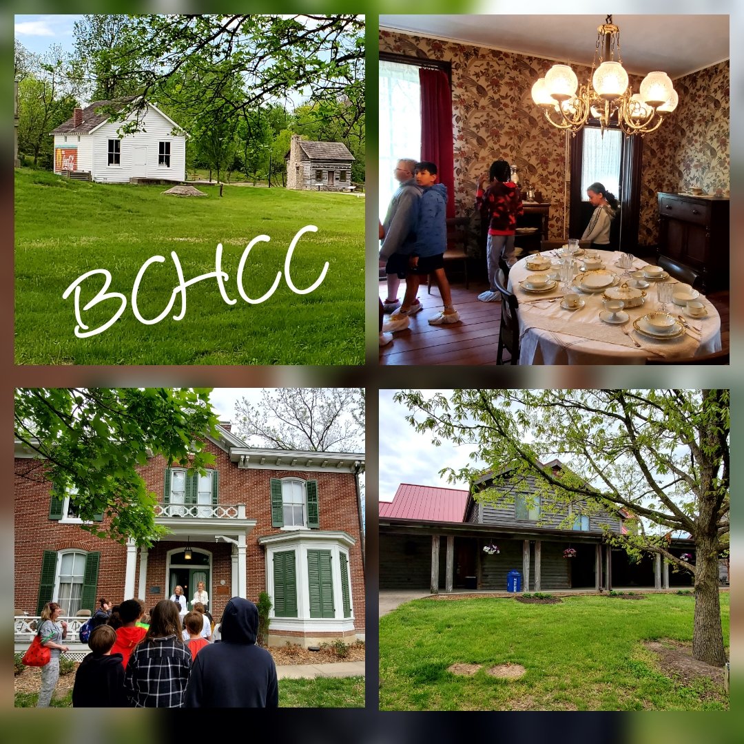 Had a great time with <a href="/CRE_Cardinals/">Cedar Ridge Elementary</a> 5th graders at the <a href="/boonehistory/">Boone County History & Culture Center</a> today.  They had such great questions about the life of the Lenior/Nifong family who lived in the Maplewood home. What an outstanding piece of preserved history &amp; perfect for Placed Based Learning!