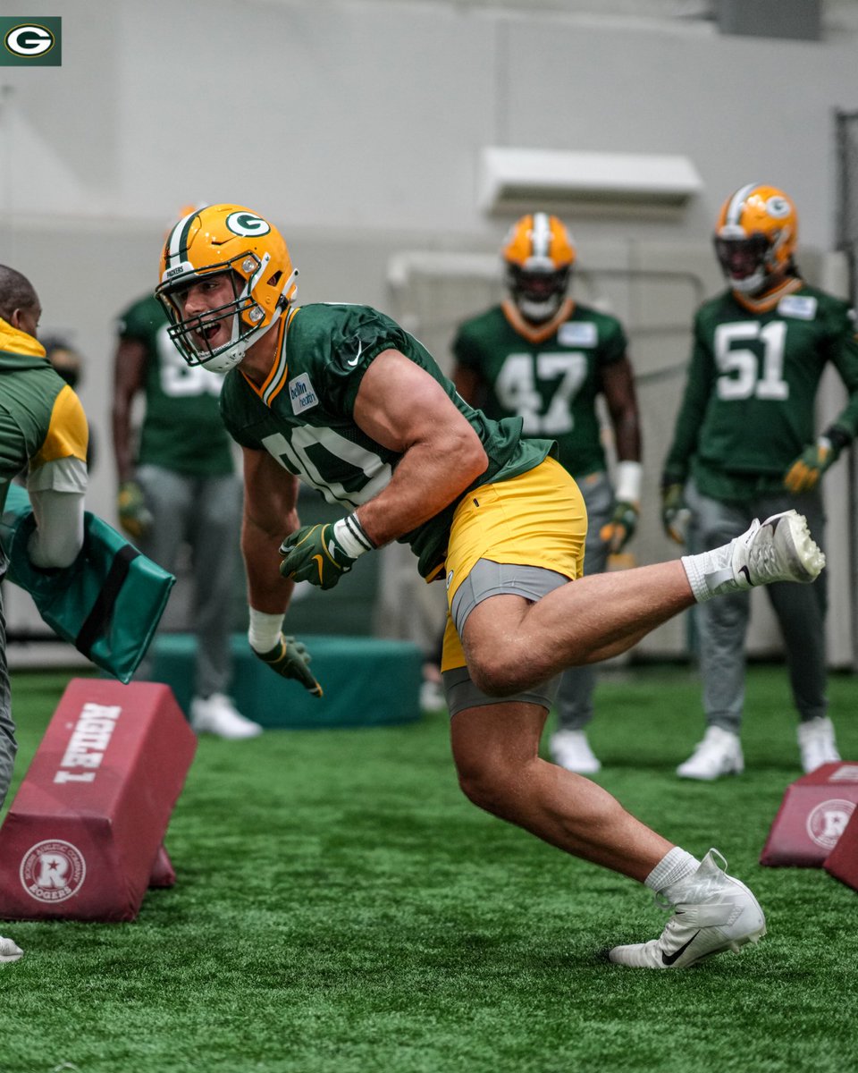 packers's tweet photo. Hercules at the Hutson Center 💪 

@lukas_vanness | #GoPackGo https://t.co/6hLmbPZcJc