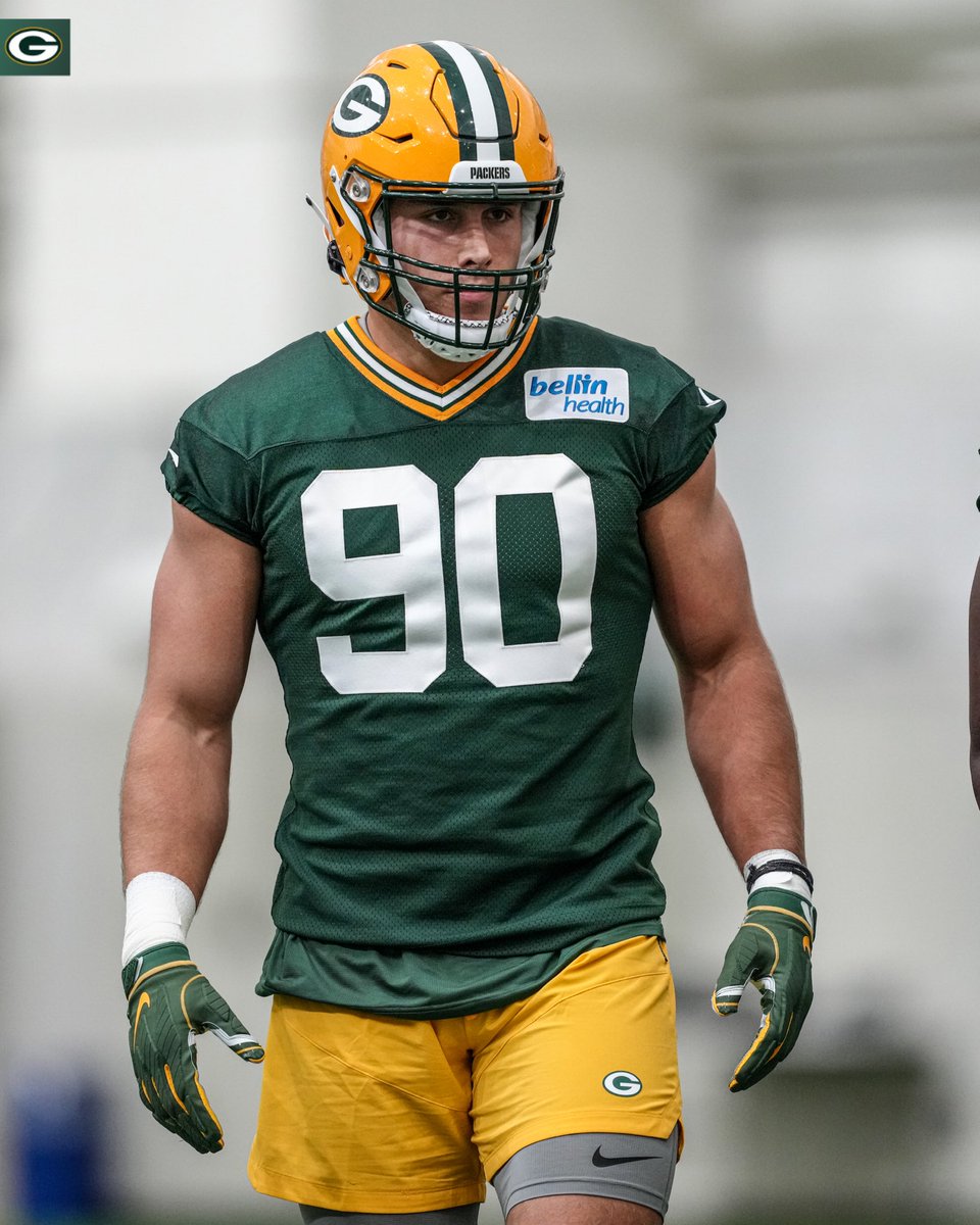 packers's tweet photo. Hercules at the Hutson Center 💪 

@lukas_vanness | #GoPackGo https://t.co/6hLmbPZcJc