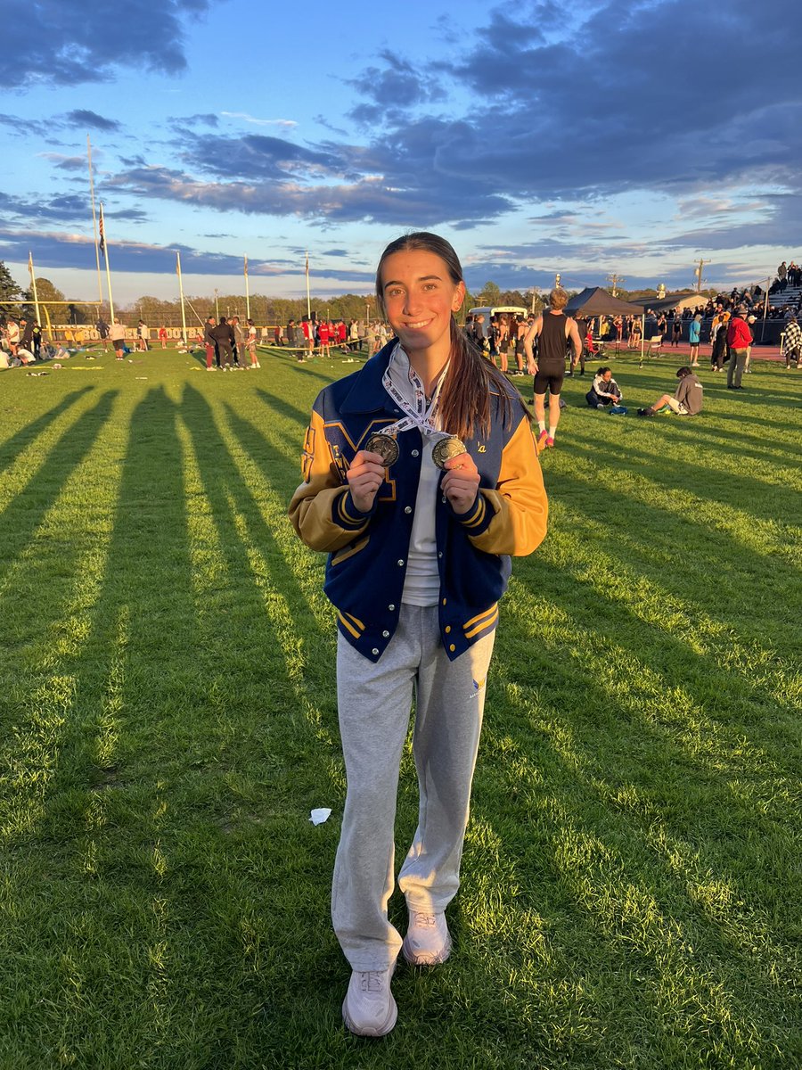 Bella Palmiotto, Sadie Felipe and Kaylin Krumich won the triple jump at Ocean County Relays. Second year in a row Manchester has taken home the triple jump relay title! Bella, Maddie Pastor and Sadie Felipe also took home 4th in high jump! <a href="/MTownGirlsTrack/">Manchester Twp Girls Spring Track</a> <a href="/MTHS_Sports/">Manchester Twp. H.S. Sports Updates</a>