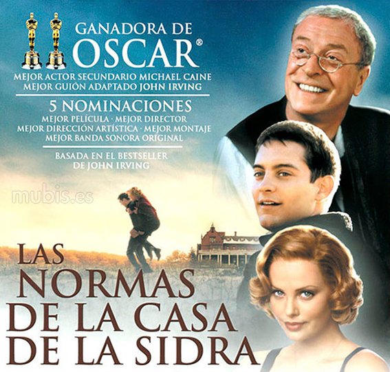 #LasNormasDeLaCasaDeLaSidra #TheCiderHouseRules #PelículasFavoritas #cine #film #PelículaRecomendada #LasseHalström #JohnIrving #TobeyMaguire #MichaelCaine #CharlizeTheron #PaulRudd #DelroyLindo #KateNelligan #ErykahBadu