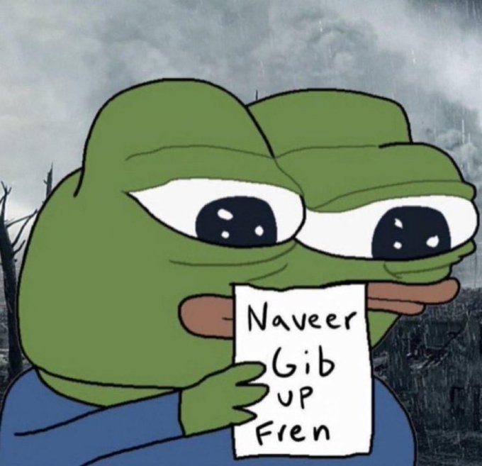 Fren_Token's tweet photo. Dip is temporary, FRENS are forever
$FREN #FrenToken #PEPE #memeseason #Ethereum #memecoin https://t.co/VVmwt19f7e