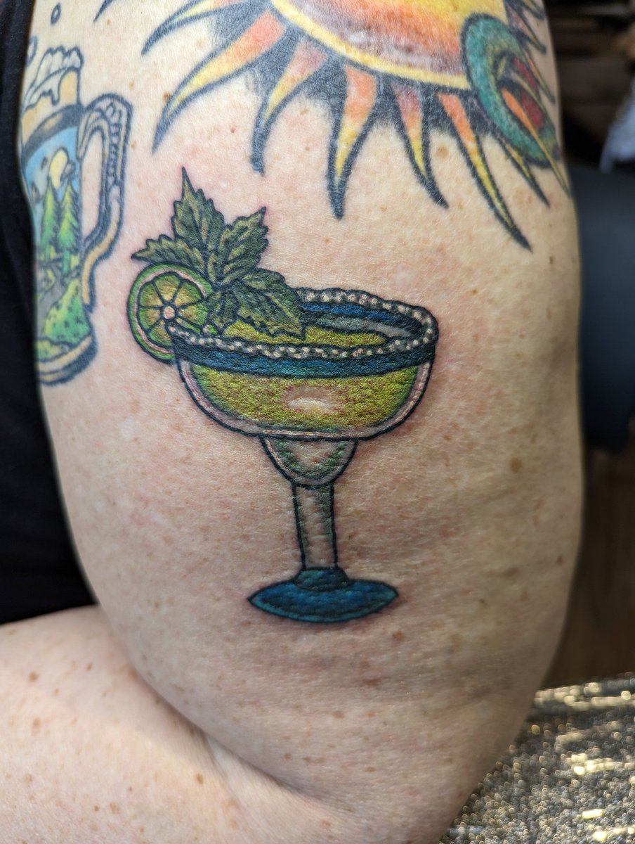 Celebrated Cinco de Mayo with a new tattoo from Allie Marie Tattoos from Goodkind Tattoo