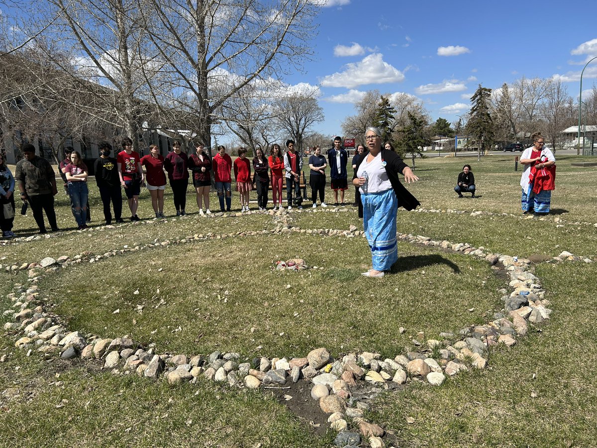 Thom Fr. Immersion students participated in a youth symposium on MMIWG at the RCMP Heritage Center.  Many heartfelt, thought provoking moments. #thomawesome