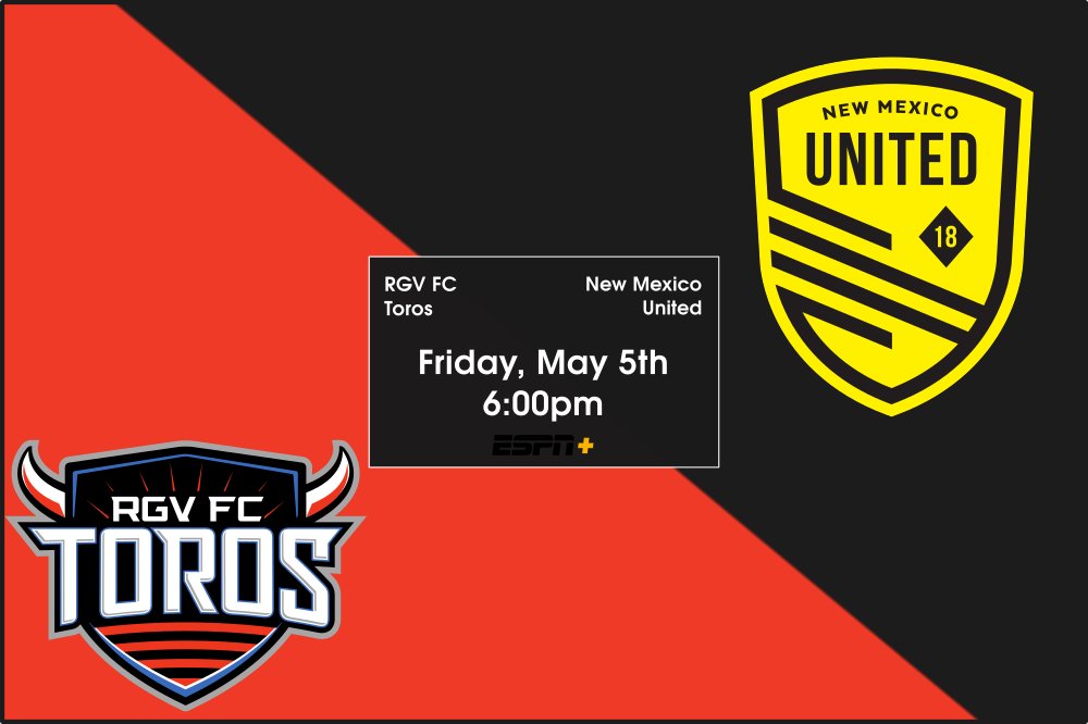 New Mexico United is in Texas this evening for a match against Rio Grande Valley FC. Cheer along in the Reddit match thread. Watch on ESPN+. #RGVvNM #NewMexicoUnited reddit.com/r/NewMexicoUni…