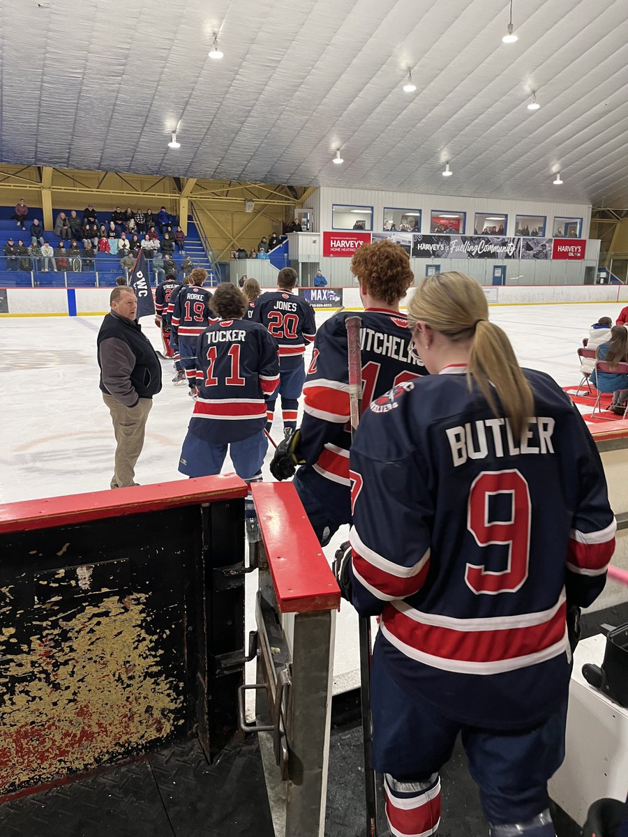 A great game from the <a href="/pdubcav/">PWCCavaliers</a> ice hockey team at the Boyle Tournament today. 5-4 is the final score over Roncalli.

I’ve had the honour of coaching many of these students with the PWC 4A ball hockey team. 

Looking forward to watching them play tomorrow afternoon!

#PWC #PDUB