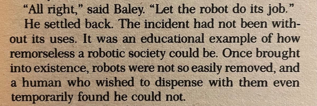 disasterandrew's tweet image. A glimpse of the present from 1956. 
Except from The Naked Sun by Isaac Asimov