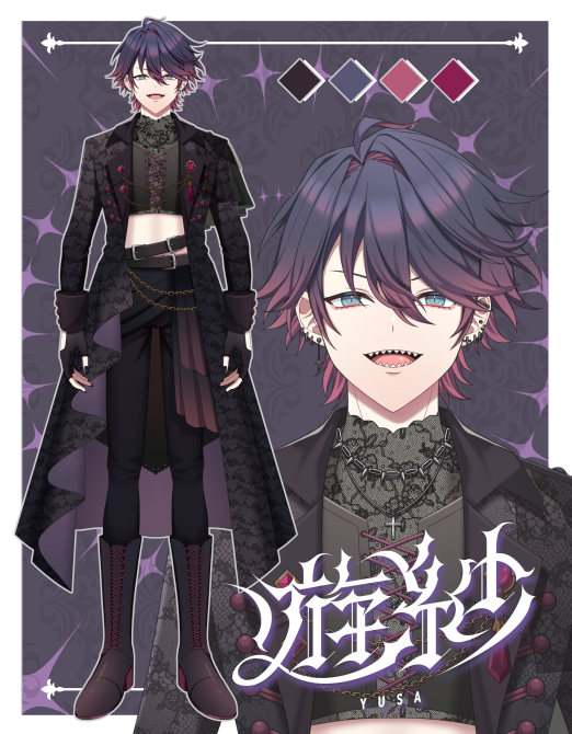Yusa_vv's tweet photo. † ━━━━━━ †

見つけてくれてありがとう
ｳﾞｨｼﾞｭｱﾙ系Vtuberの『遊紗(ゆさ)』です

歌やゲームなどの配信をしていく
予定なのでぜひ宜しくお願いします🐈‍⬛
mama ( @Rui_meeer )

FM→ 🎭🔮
FA → #遊紗アー写

https://t.co/sdtDHTBQDO

#新人Vtuber 
#Vtuber準備中 

† ━━━━━━ † https://t.co/ZcXKUX8JNw