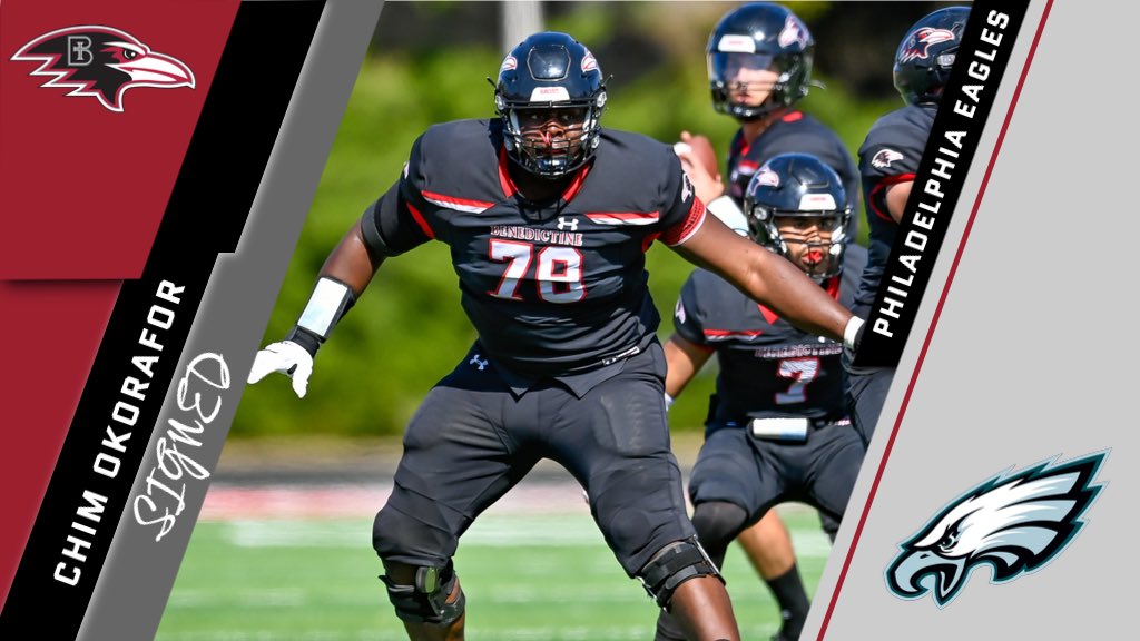Congratulations to our very own Chim Okorafor on signing with the Philadelphia Eagles! #NFL