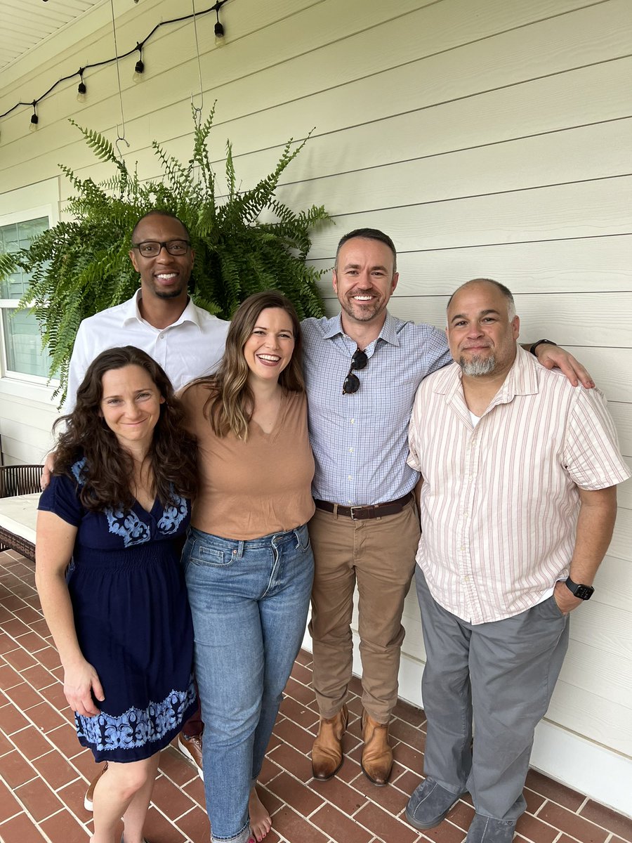 And just like that…our first year as @fsu_elps faculty members comes to a close!! SO grateful to have a wonderful community, in general, and especially in this cohort of brilliant people. 🥰 #FacultyLife

@daniel_moraguez @harbatkat @drkevinforehand @WaltEcton