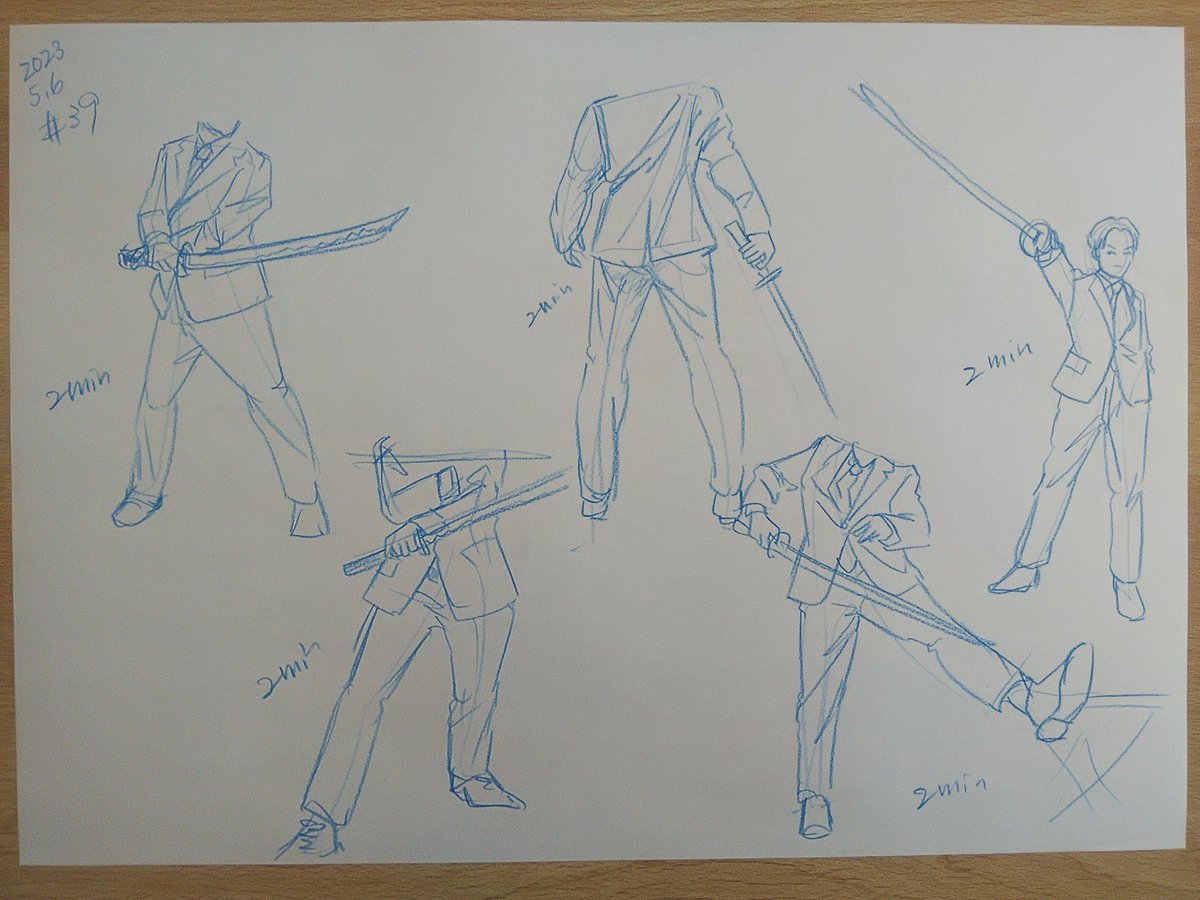 #さとまこクロッキー
#今日のクロッキー

＃39&amp;40
顔が見えなくてもかっこいい😁✨ https://t.co/xxg6APixgd