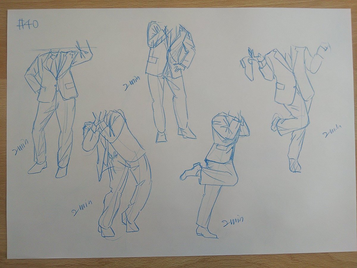 #さとまこクロッキー
#今日のクロッキー

＃39&amp;40
顔が見えなくてもかっこいい😁✨ https://t.co/xxg6APixgd