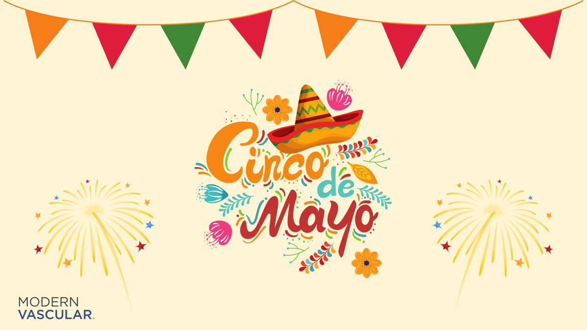 Happy Cinco de Mayo! Let's celebrate the rich culture, history, and traditions of Mexico today and every day.

#CincodeMayo #WeAppreciateOurPatients #CelebrateCulture