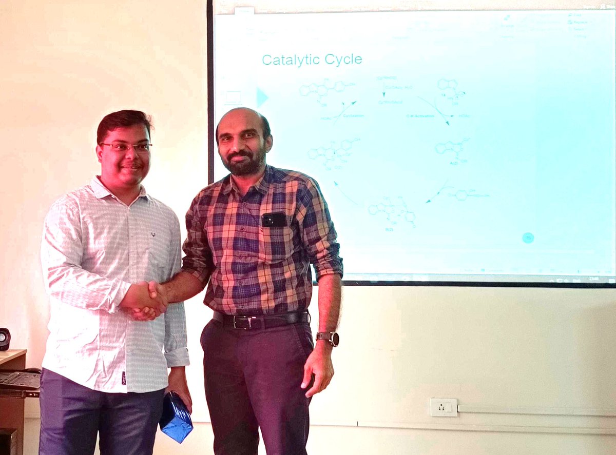 A_Anoop_A's tweet photo. Great news! We're delighted to share that Saikat Roy and Maya Khatun have successfully defended there theses. Join us in extending our heartfelt congratulations on this significant achievement. We wish continued success and fulfillment in their future endeavours. https://t.co/B0D7XumOBt