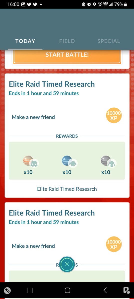 We Need You for Help to Be Friends In Pokemon Go... Anyone Will Be a Helper to Complete Called 'Elite Raid Timed Research' Within 2 Hours.
 
The Friend Code is 3961 6394 0732

Thank You For Helper

#PokemonGoFriendsCodes 
#pokemongofriendcode 
#PokemonGOfriends 
#PokemonGOCode