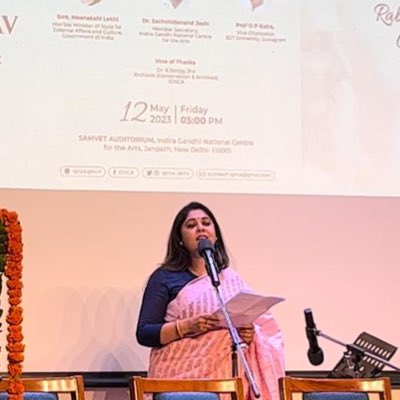 prcpayel's tweet photo. Performed at @ignca_delhi for Rabindra Jayanti celebrations on 12th, Friday. #AzadiKaAmritMahotsav #rabindrajayanti https://t.co/ddcHBl5pbo