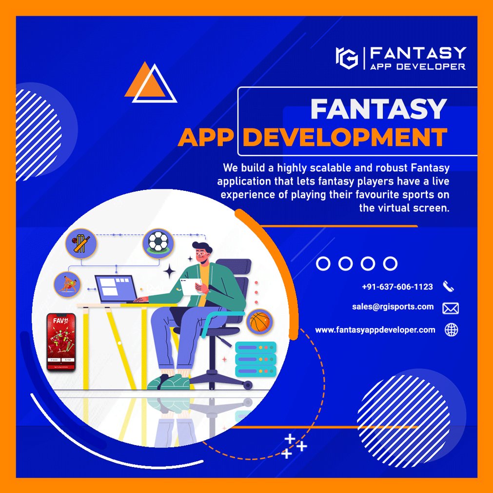 Know what?🧐

Investing in #Fantasyappdevelopment is highly beneficial💰📈

Own #FantasySportsApp developed by the experts as per the trends🤜🤛

Ping @FantasyAppDev🤟😎

#India #trending #fantasysports #appdevelopment #Cricket #vision11 #Startup #SME #GameApp #BettingApp