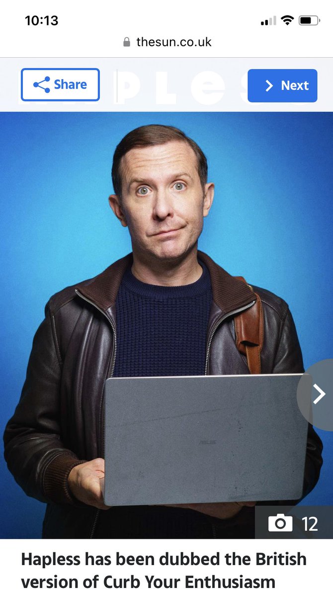 garysinyor's tweet image. “Painfully funny” says @TheSun 
From Monday on Prime. #hapless