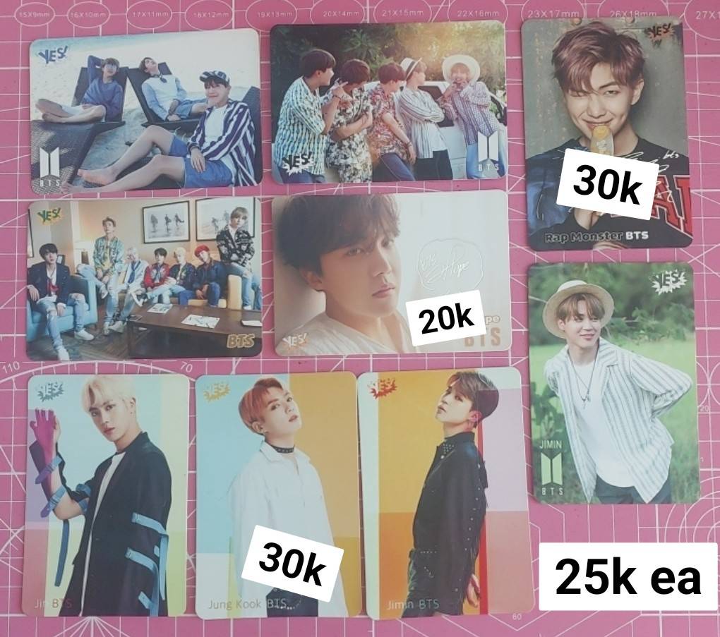 kpopdashid's tweet photo. WTS Yescard HK
🚩ready INA , DOM Jkt
📷 inc Pack
DM aja ya yg mau..
Tags #yescardhk #yescardbts #yescard #wtb #wtsbtsina #ycbts #btsina https://t.co/BxFWFEVndS