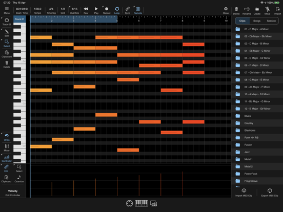synthyfrog's tweet photo. Helium AUv3 MIDI Sequencer (iPad, iPhone) price drop: $10.99 -> $6.99 ($4.00 discount) https://t.co/BTTcHYUA4y https://t.co/LsZGTAxZFU More musician apps, updates, price drops at https://t.co/gI4n0NRLXs #DAW #iOSDAW #iOSMusicApps #SoundDesign https://t.co/2O11aXSf2o