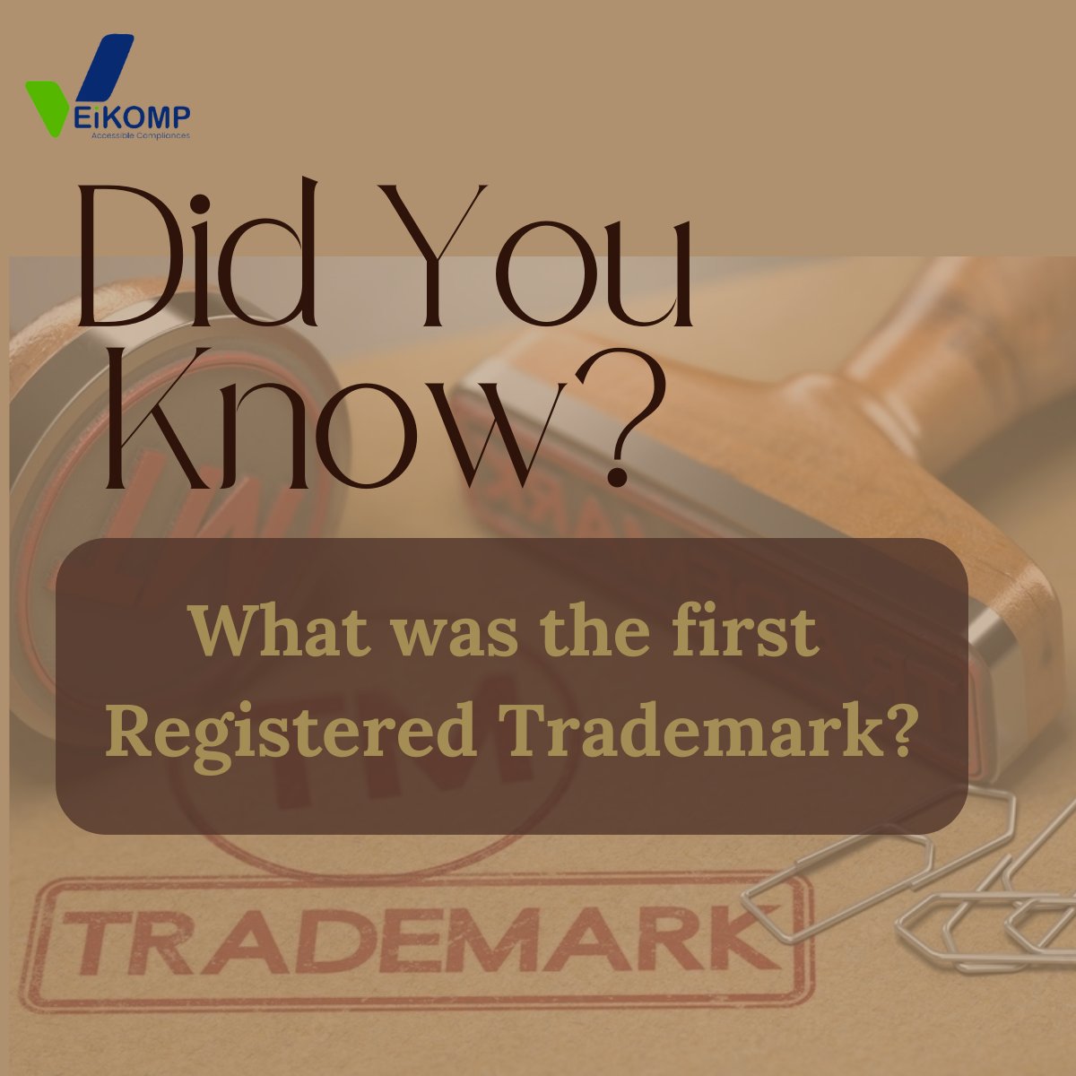 eikomp's tweet photo. #InterestingFact !
#saturdaythoughts #eikomp #trademark https://t.co/pBFEkyX7Io