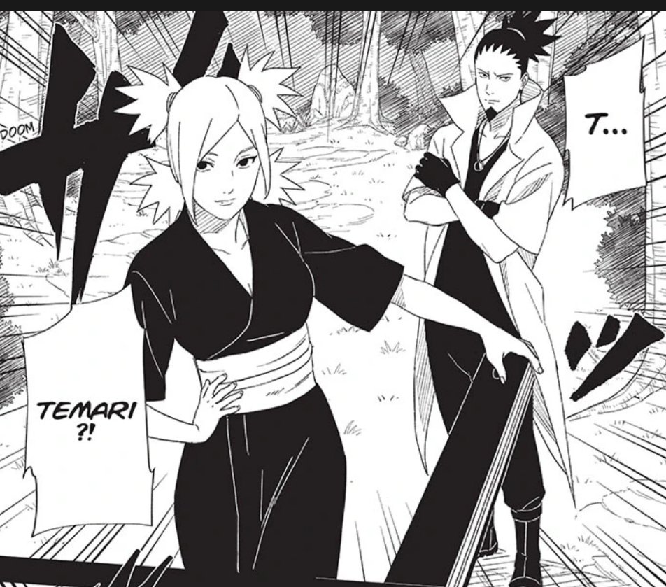 dattebayodoodle's tweet photo. Shika and Tema, my babies! 😭 Temari looks so beautiful and young here and she's still dangerous as ever! https://t.co/bIDQfWv4aZ